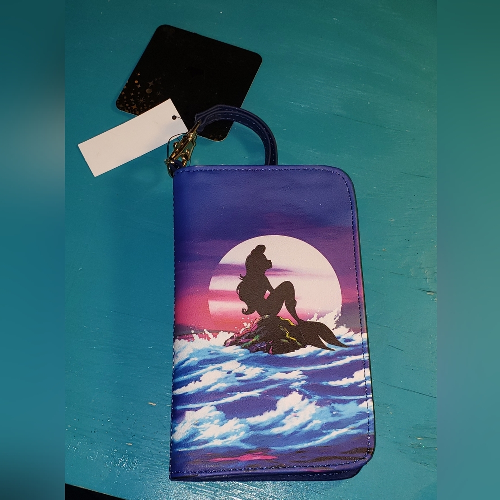 Disney Little Mermaid clutch with phone pocket